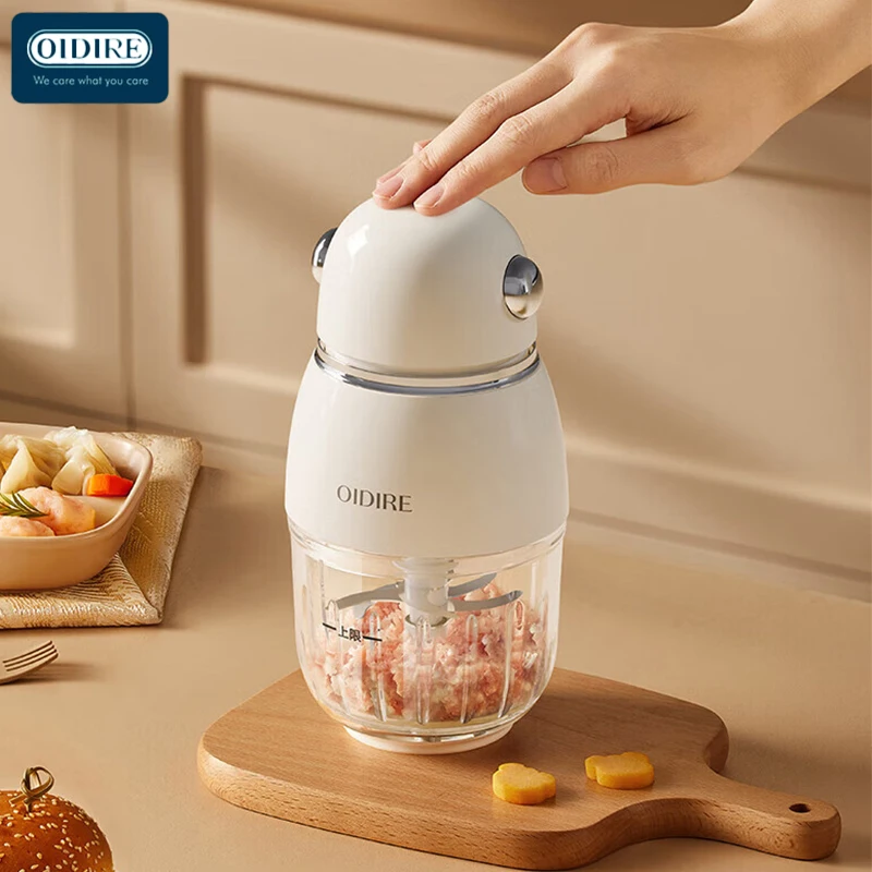 OIDIRE hachoir à viande électrique 0,3l robot culinaire 150W hachoir alimentaire coupe-légumes cuisi