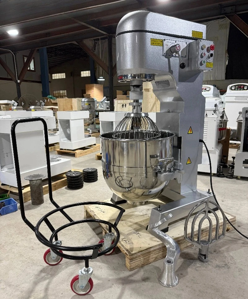 Mélangeur Planétaire Multifonctionnel 100L pour Pâte, Gâteaux et Œufs avec Système de Levage Automat