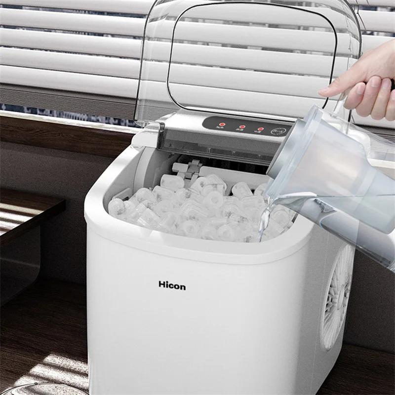 Machine à glaçons électrique avec poignée, générateur, refroidisseur, mini hachoir, appareil de cuis