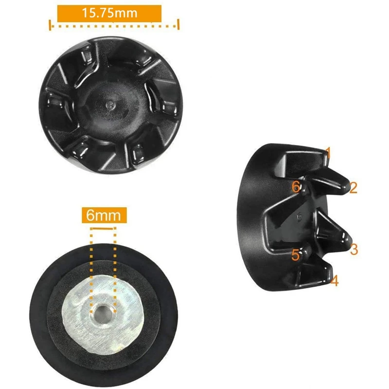 Kit de pièces de rechange pour mélangeur AD-9704230, coupleur avec clé, pièces de rechange compatibl