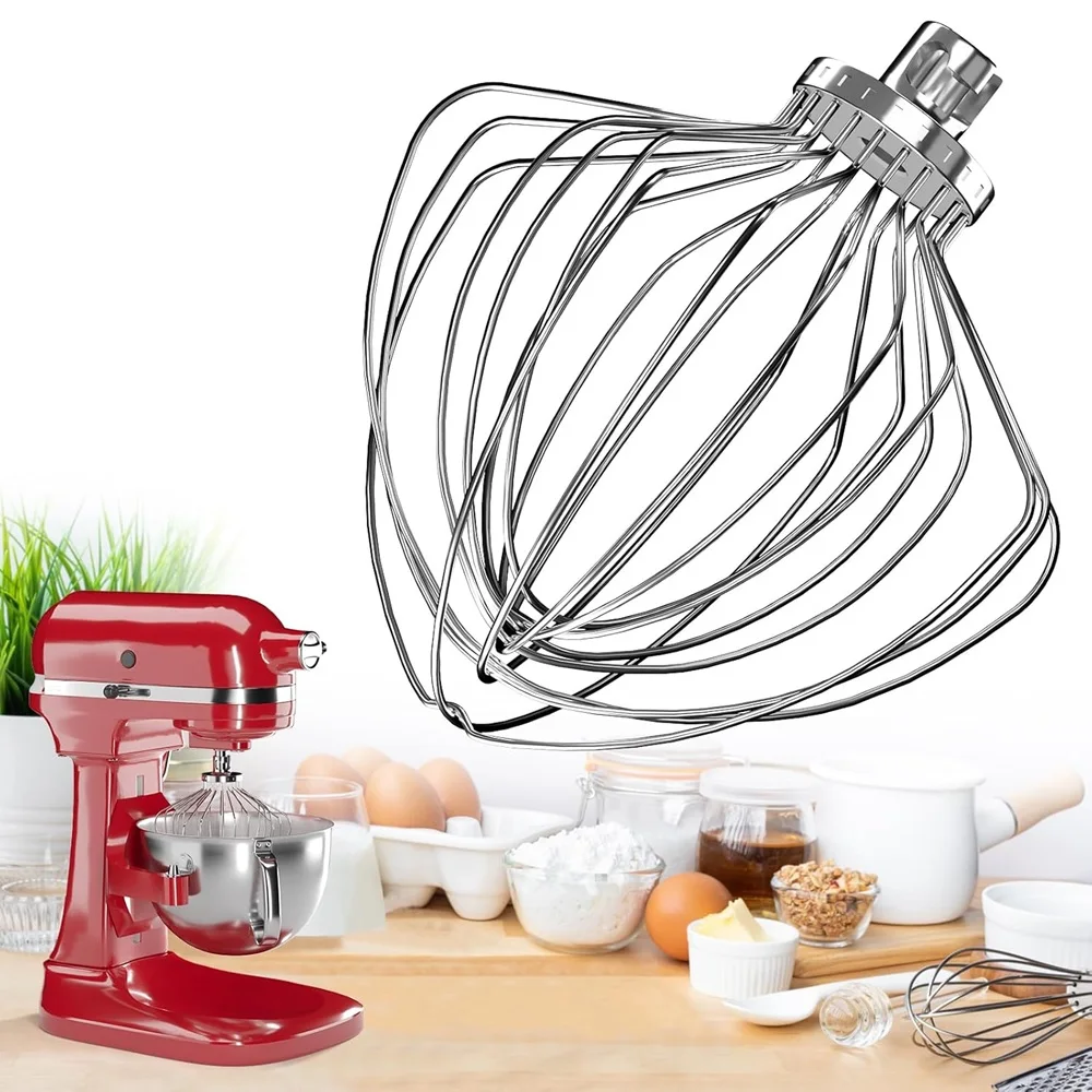 KN211WW – fouet à 11 fils en acier inoxydable, accessoire pour mélangeur à bol relevable KitchenAid,