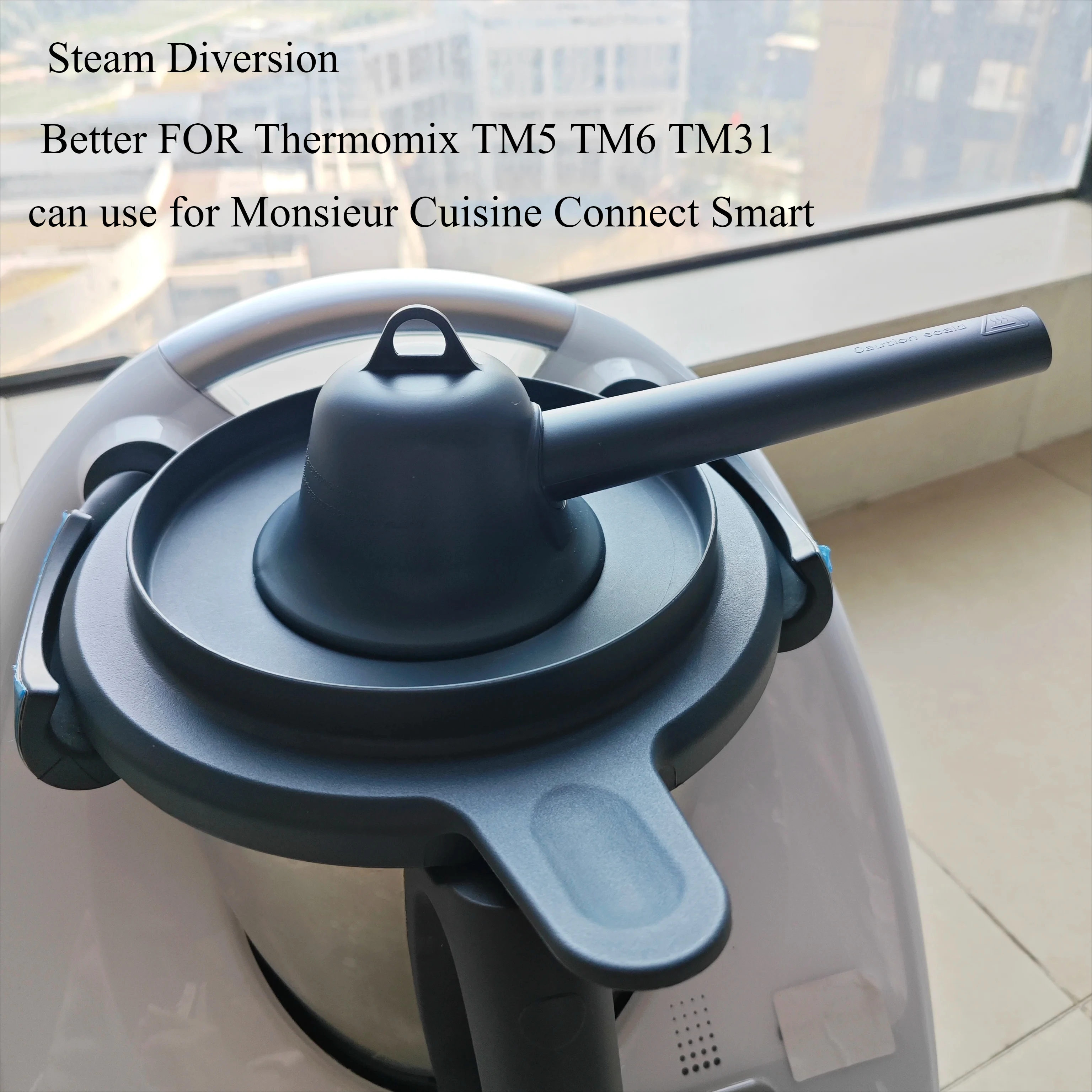 Déviation vapeur pour Monsieur Cuisine Connect Smart Trend/Thermomix TM6 TM5 TM31