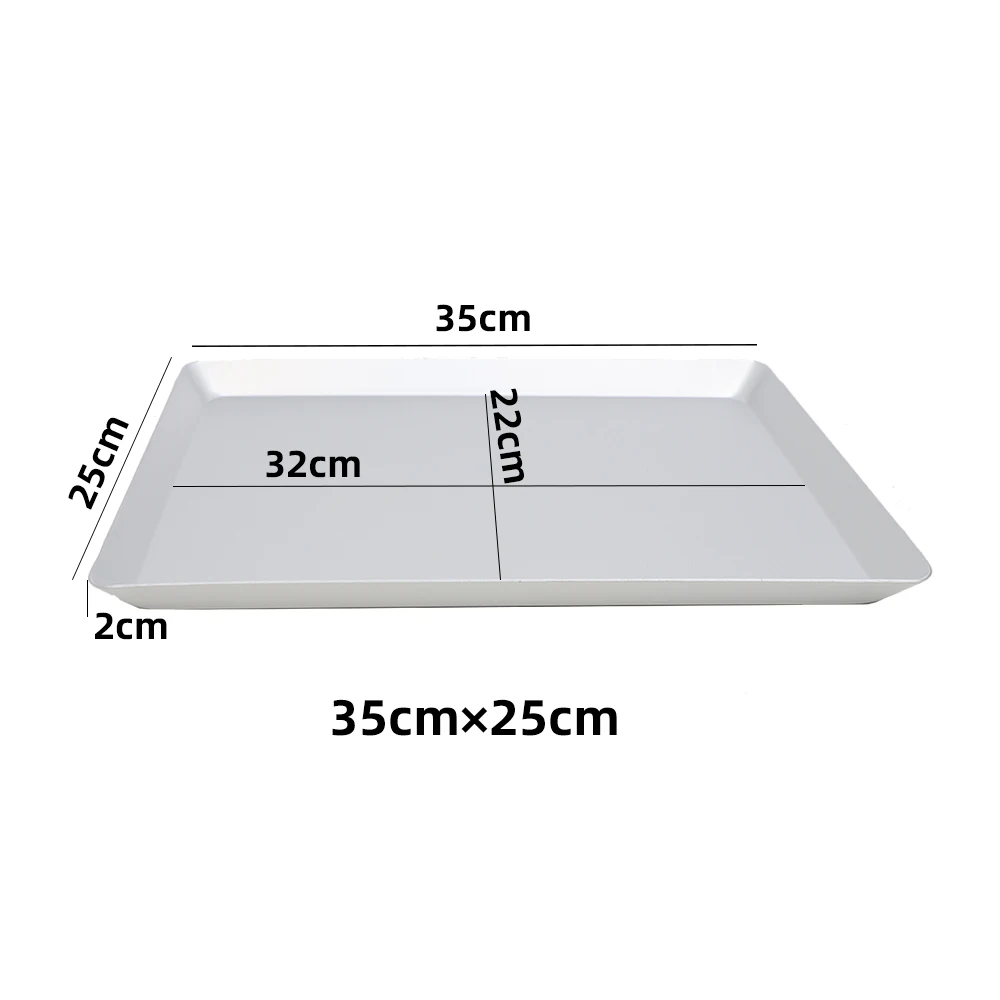 Plaque de cuisson rectangulaire, accessoires de cuisine, plat perforé, moule à gâteau, plateau de fo