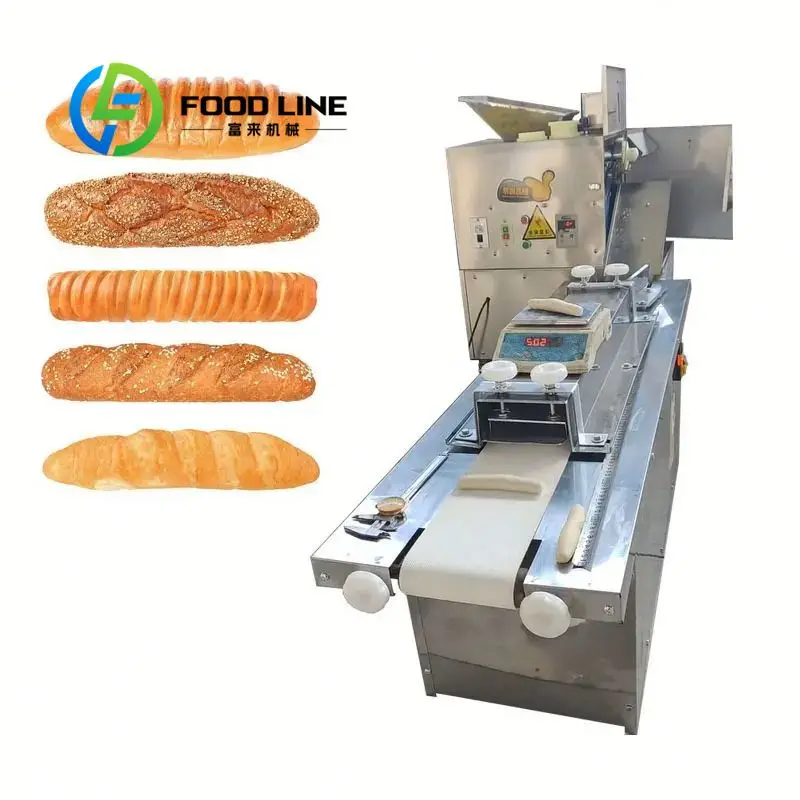 Façonneuse à baguettes, équipement de boulangerie, machine à fabriquer des baguettes de pain françai