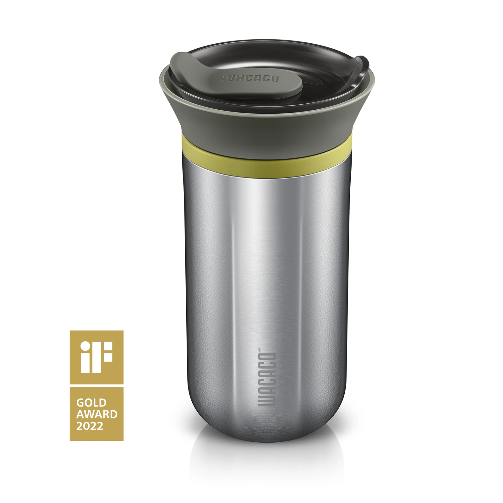 WACACO-Cafetière goutte à goutte portable en acier inoxydable, avec filtre en papier 10 cônes