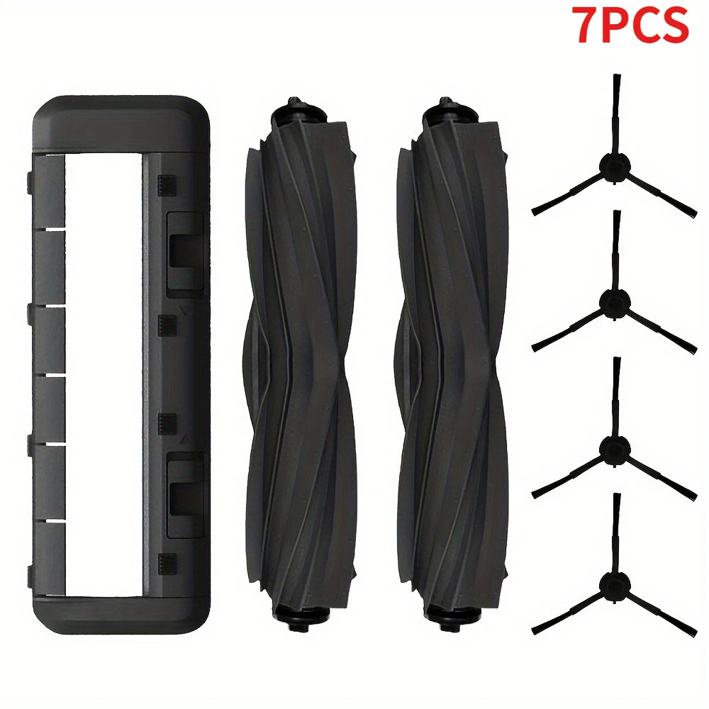 Kit d'accessoires pour robot aspirateur Dreame L10/L10s/L20 Ultra : 1 couvercle principal, 2 brosses