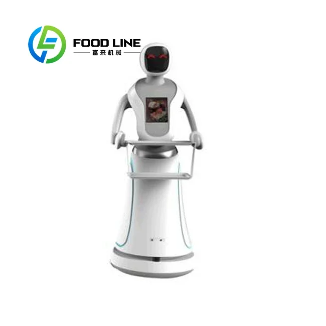 Robot de livraison de nourriture intelligent pour intérieur avec système avancé d'évitement d'obstac