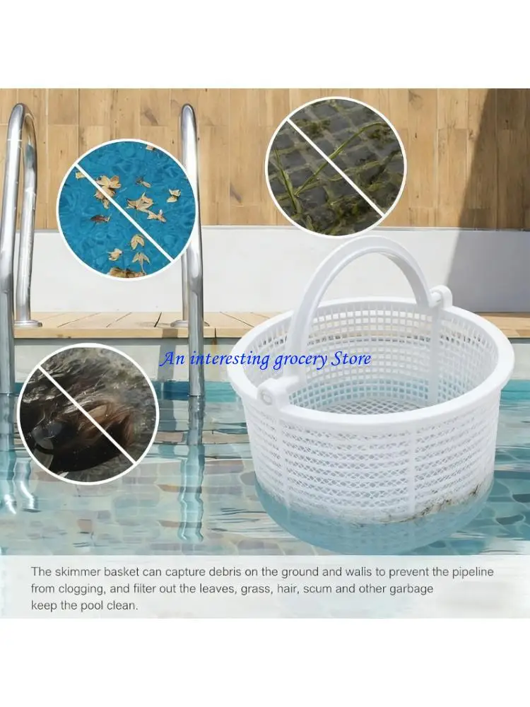 Panier d'écumoire piscine 652D, pour le nettoyage des accessoires piscine hors