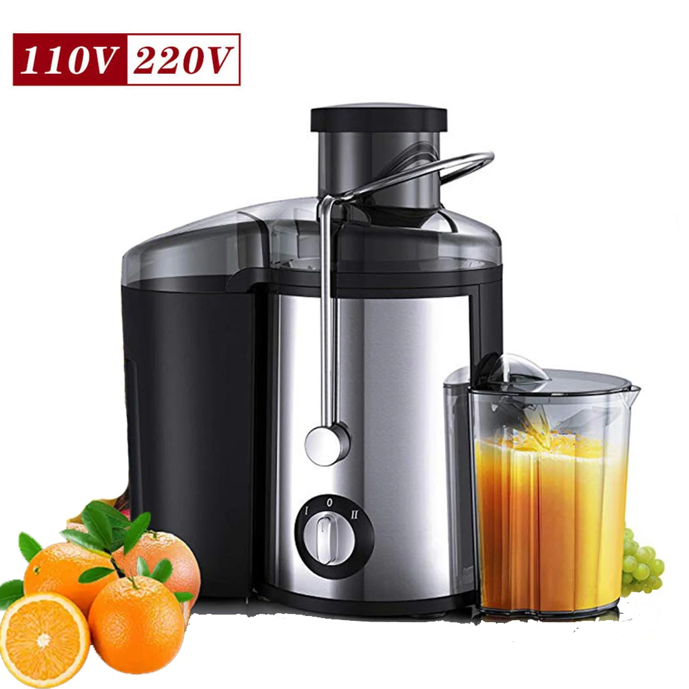 Presse-agrumes électrique 1,5 L, mixeur de fruits et légumes, presse-citron, machine à jus multifonc