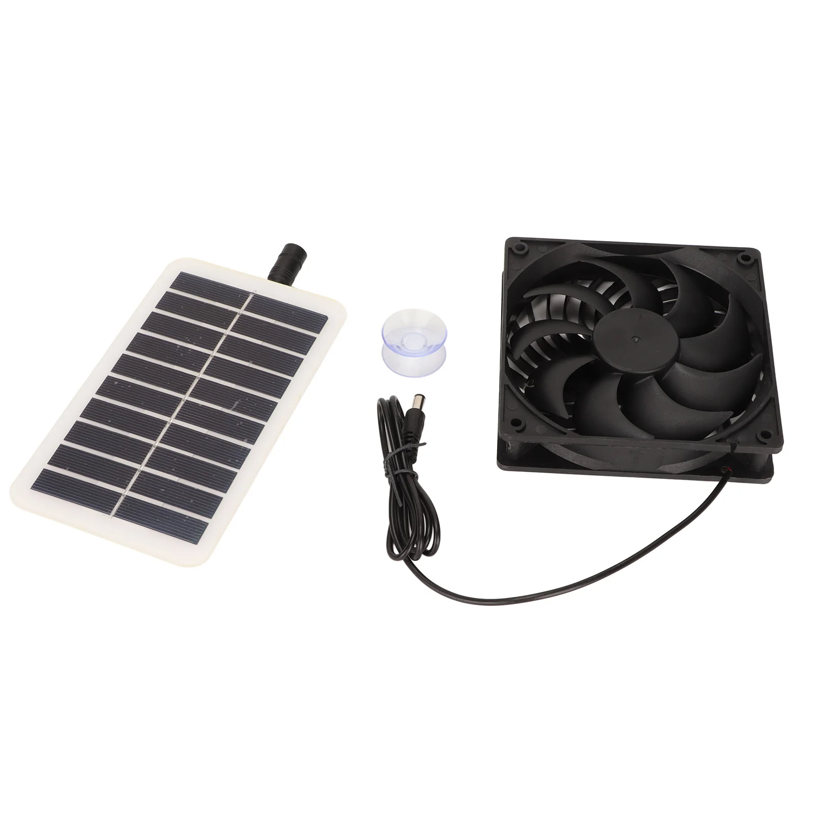 Ventilateur d'extraction de panneau d'énergie solaire 3W, économie d'énergie, élimination des odeurs