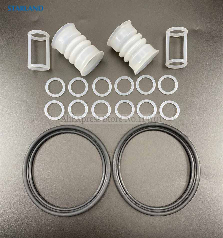 Anneaux d'étanchéité en Silicone 18 en 1, Tubes d'étanchéité ondulés combinés, pièces pour fabricant