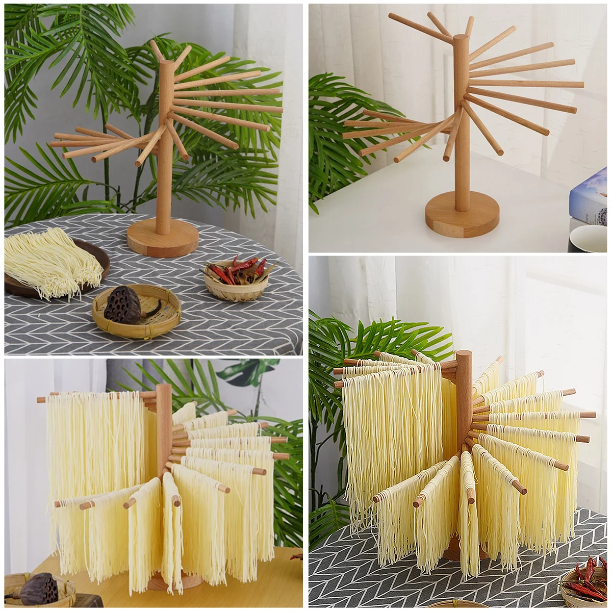Support de séchage de pâtes pliable, support de séchage de Spaghetti, support de séchage de nouilles