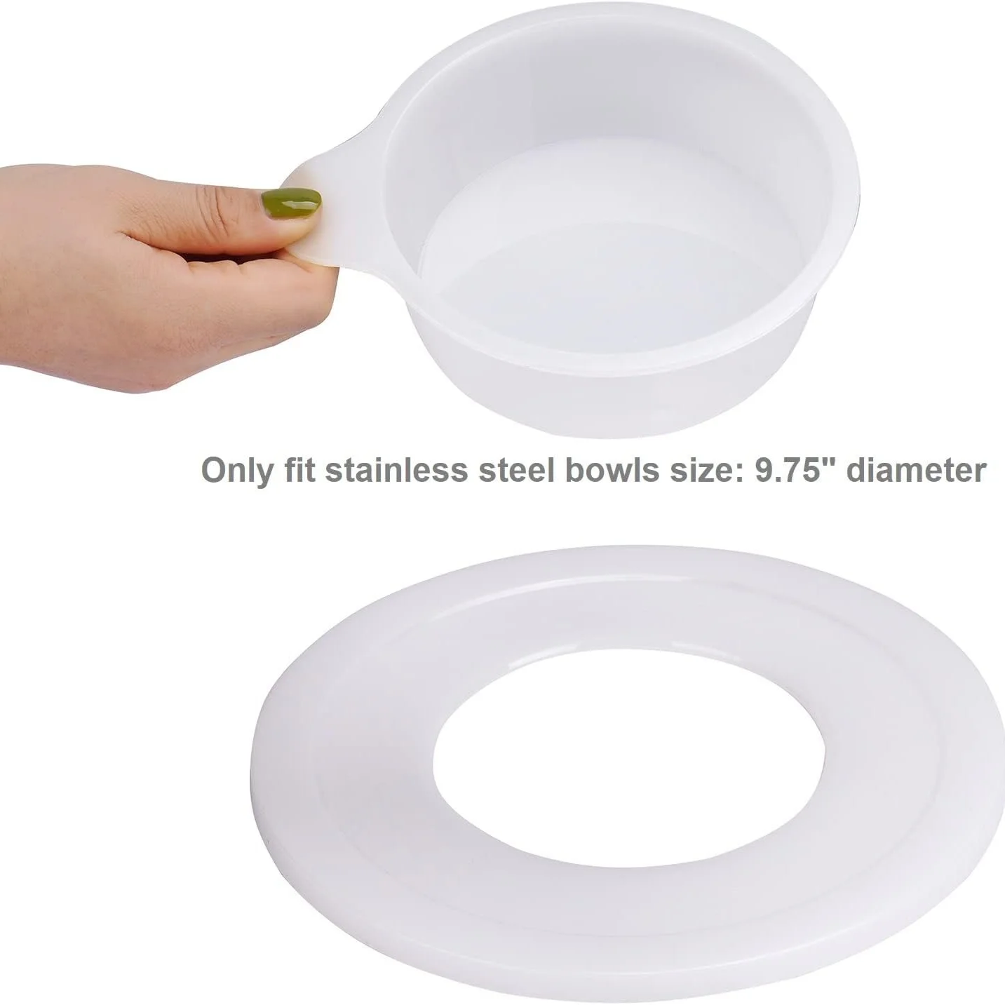 Couvercles de bol en acier inoxydable, accessoires d'aide de cuisine, accessoires et accessoires, su