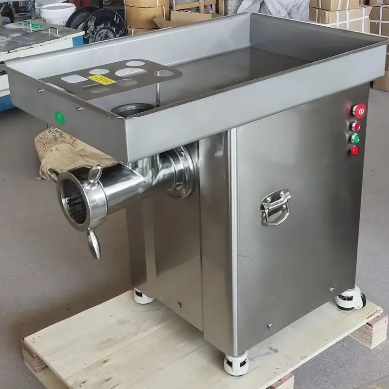 Hachoir à viande électrique en acier inoxydable, robuste, pour la maison, le Restaurant, la ferme, a