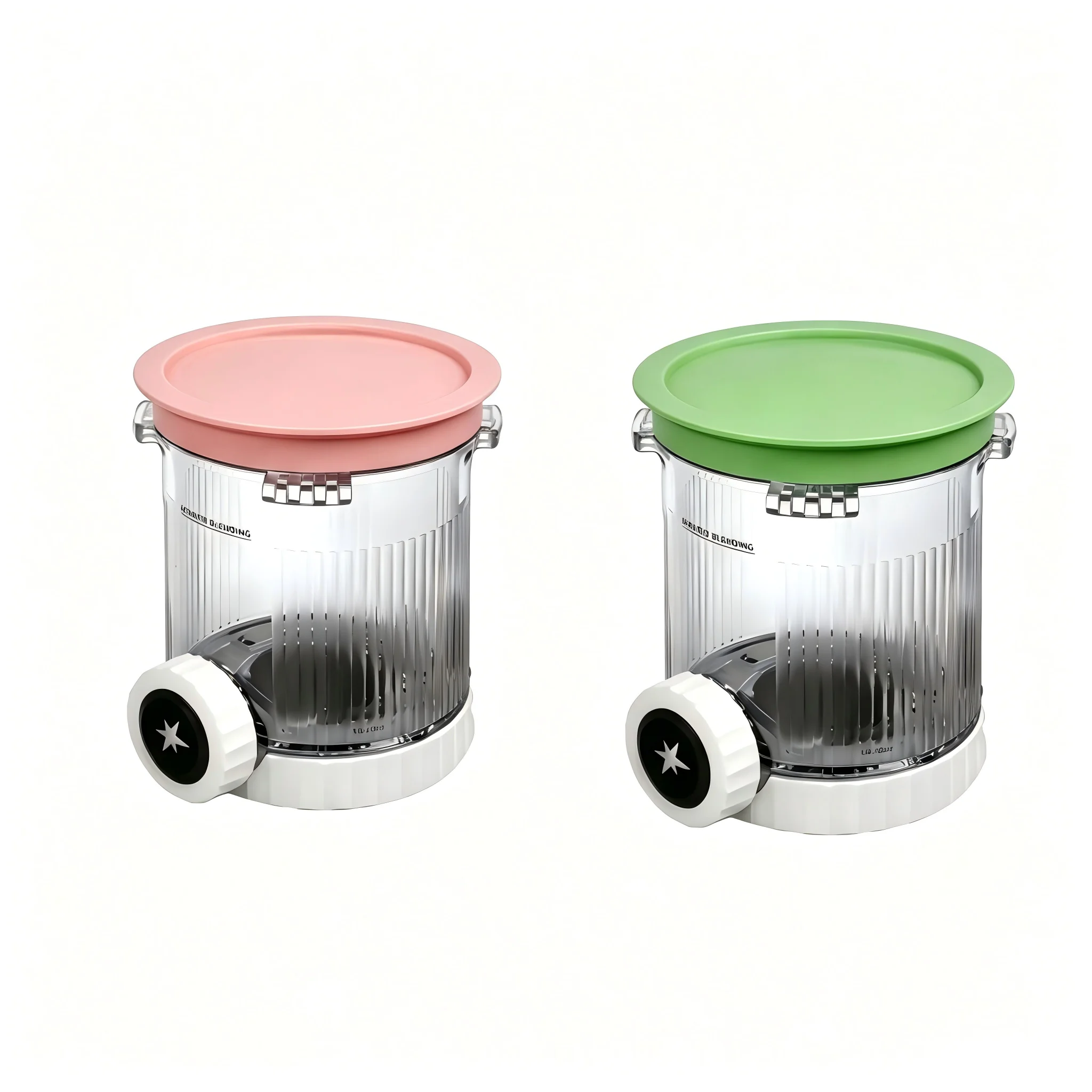 Contenants de remplacement Ninja Creami Swirl Pint avec couvercles assortis compatibles avec les mac