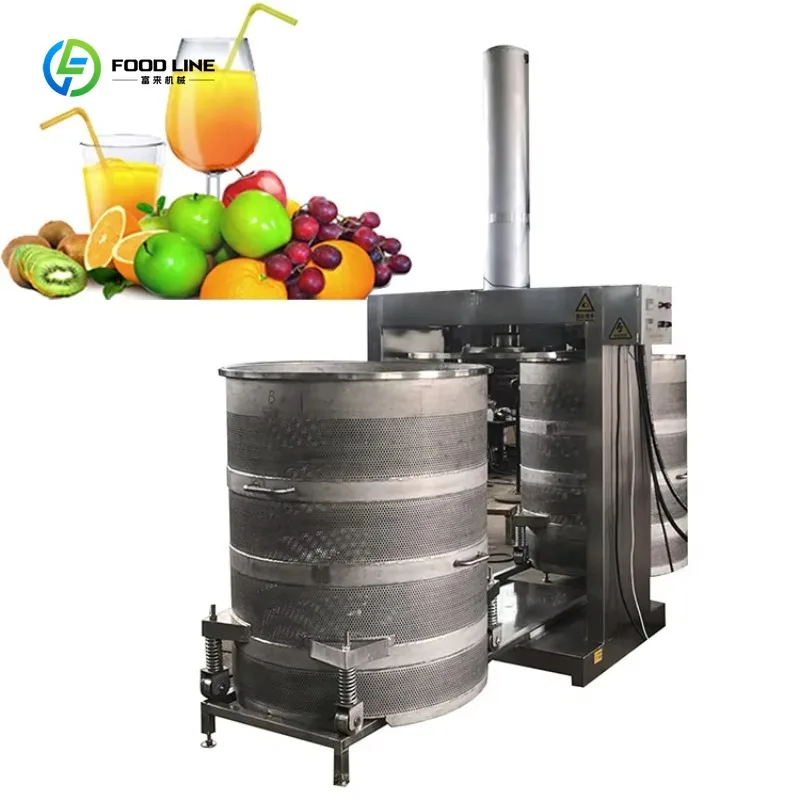 Presse-jus hydraulique industrielle, presse-agrumes à froid pour la Production de légumes et de vin
