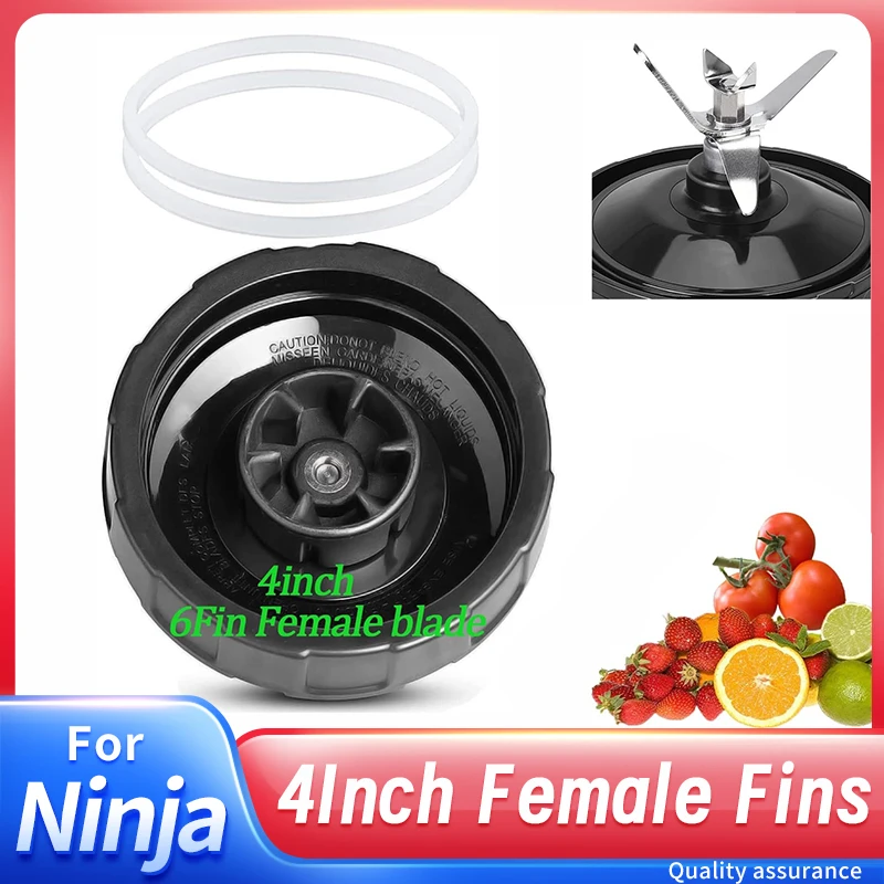 Pièces de rechange pour lame de mélangeur Ninja femelle à 6 ailettes, compatibles avec les mélangeur