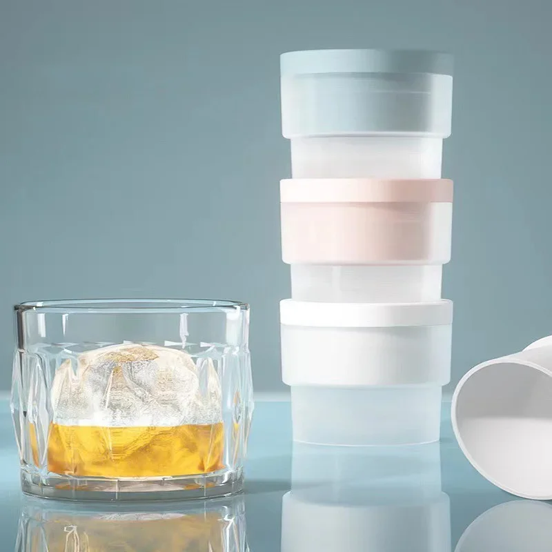 Machine à glaçons en Silicone, sphère de qualité alimentaire, moule à glace empilable à fusion lente