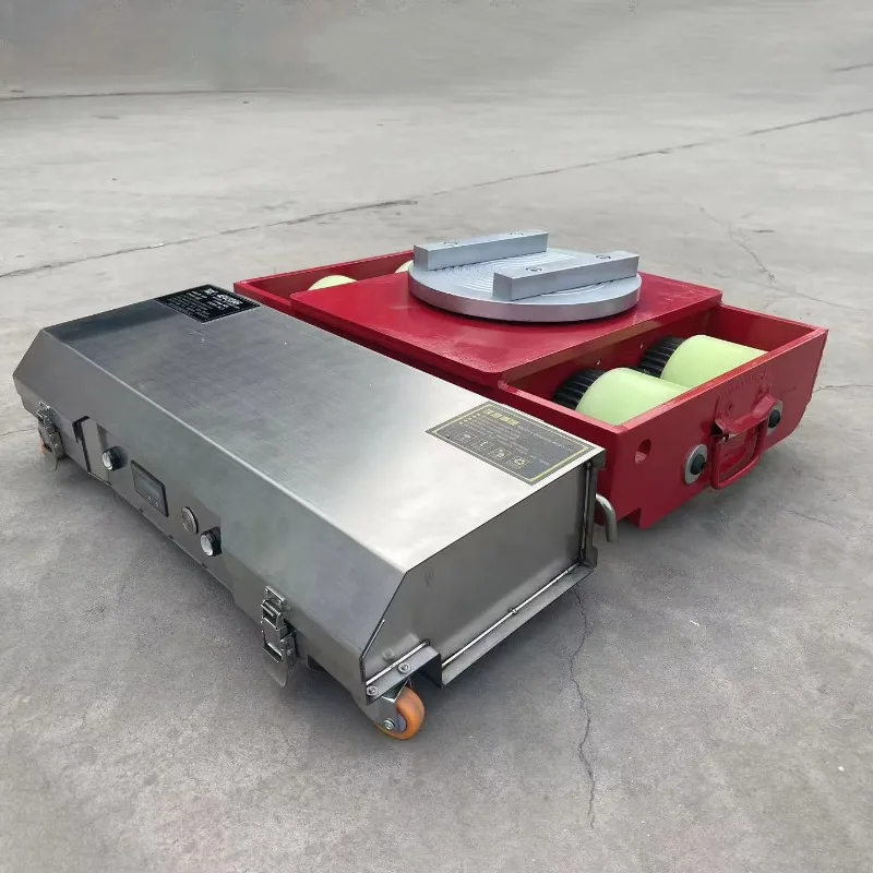 Robot de transfert de citerne industriel 20T 25T 30T, chariot électrique télécommandé pour machines,