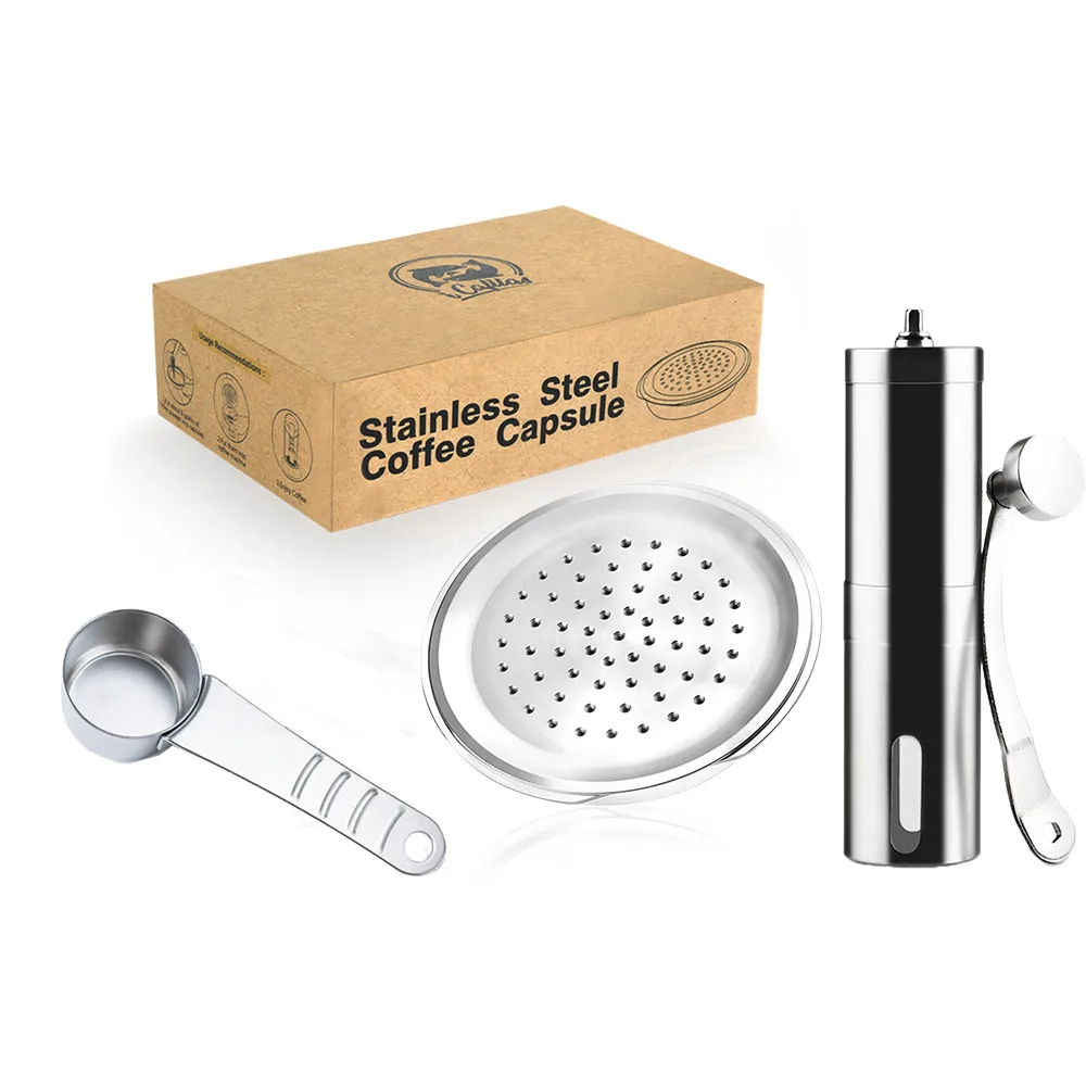 Reusable Coffee Capsule For Philips Senseo System Coffee Machine Eco-friendly Refillable Pods Espres