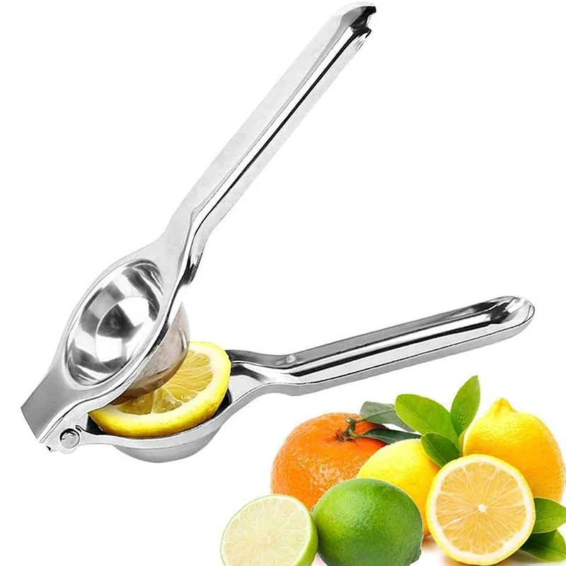 Presse-citron manuel en acier inoxydable Ju479, accessoires de cuisine, pressoir de jus de fruits, p