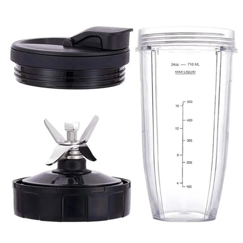 【Must-Haves】 pour pièces de rechange de mélangeur Ninja, lame d'extraction à 7 ailettes de tasse de