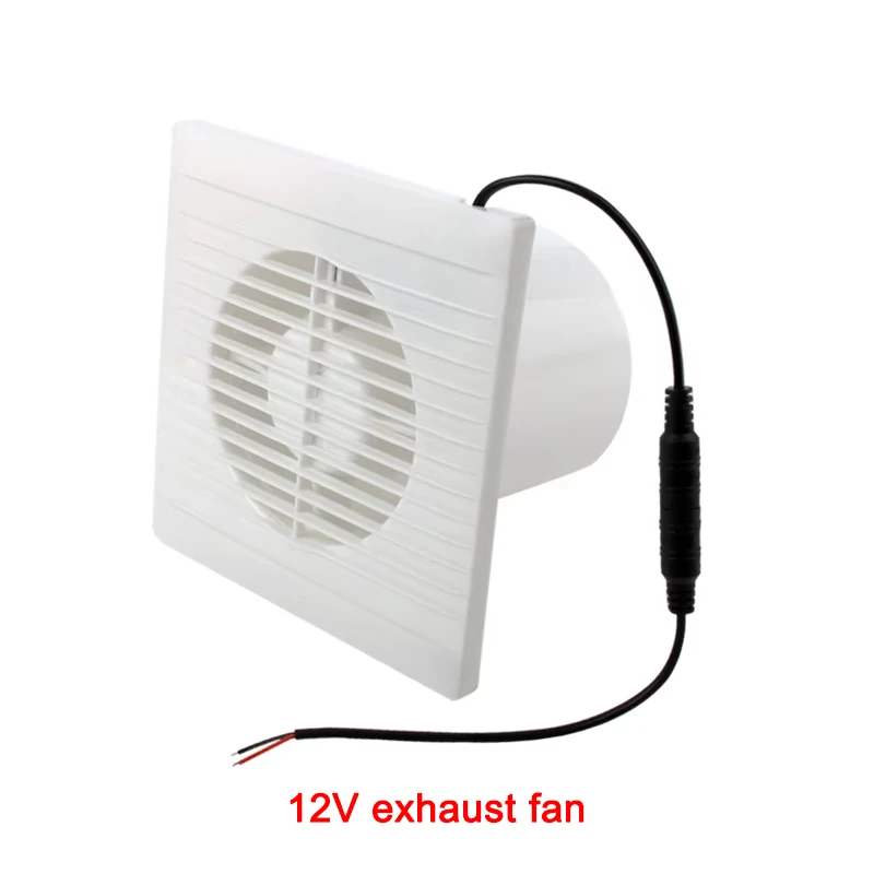 Ventilateur d'extraction solaire 12V, ventilateur à grande vitesse, économie d'énergie, conception a