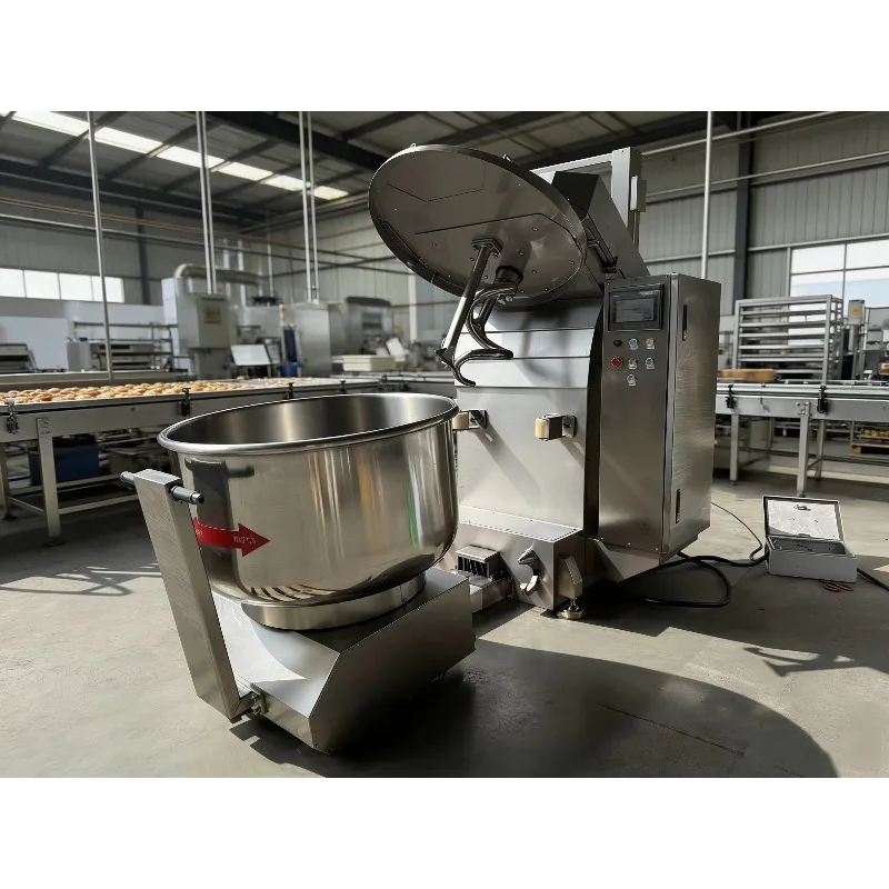 Machine à pétrir la pâte de 125 kg, équipement de boulangerie rotatif, prix de gros