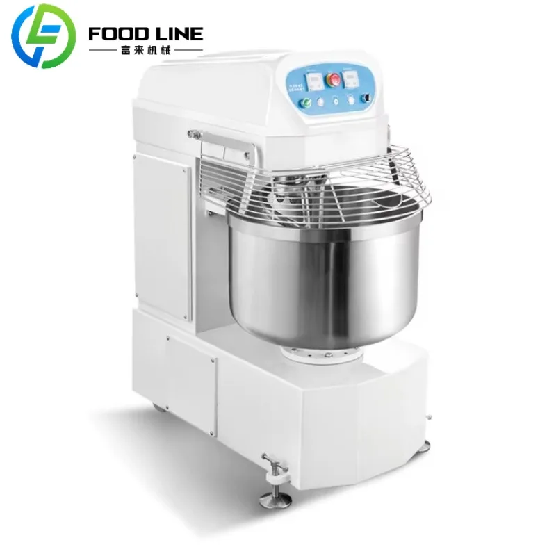 Mélangeur électrique à tête inclinable, 5l-100l, mélange de pâte en spirale pour Pizza, boulangerie,