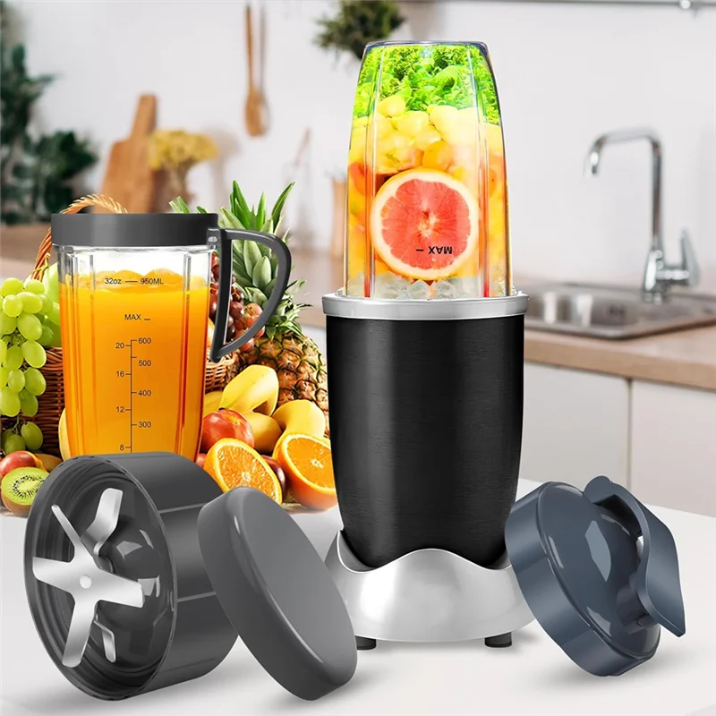 Pièces de rechange pour mélangeur Nutribullet, tasses de mélangeur Nutribullet de 32Oz et 24Oz avec
