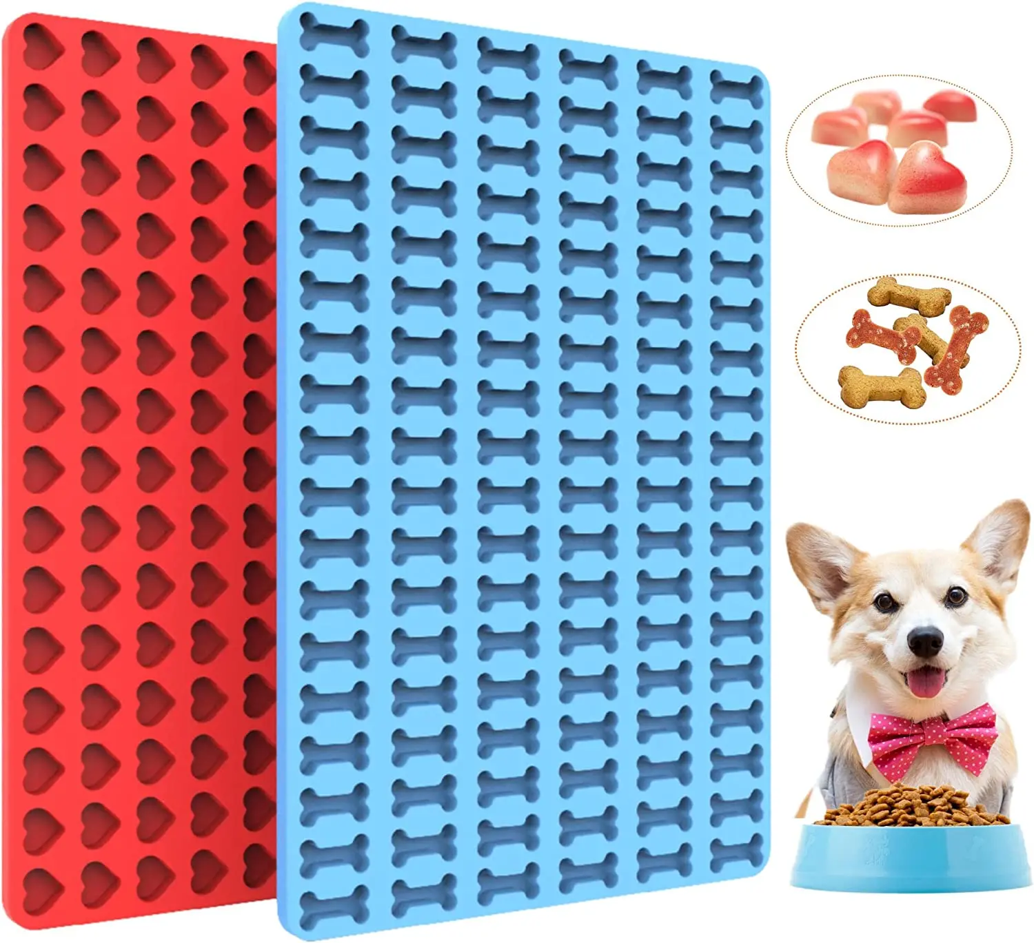Moule de cuisson de biscuits animaux multicavités en Silicone, bricolage, cœur, étoile, gelée de cho