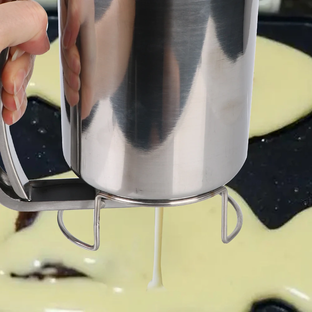 Distributeur de pâte à gâteaux et cupcakes, outil de cuisine, entonnoir à Piston avec Support, distr