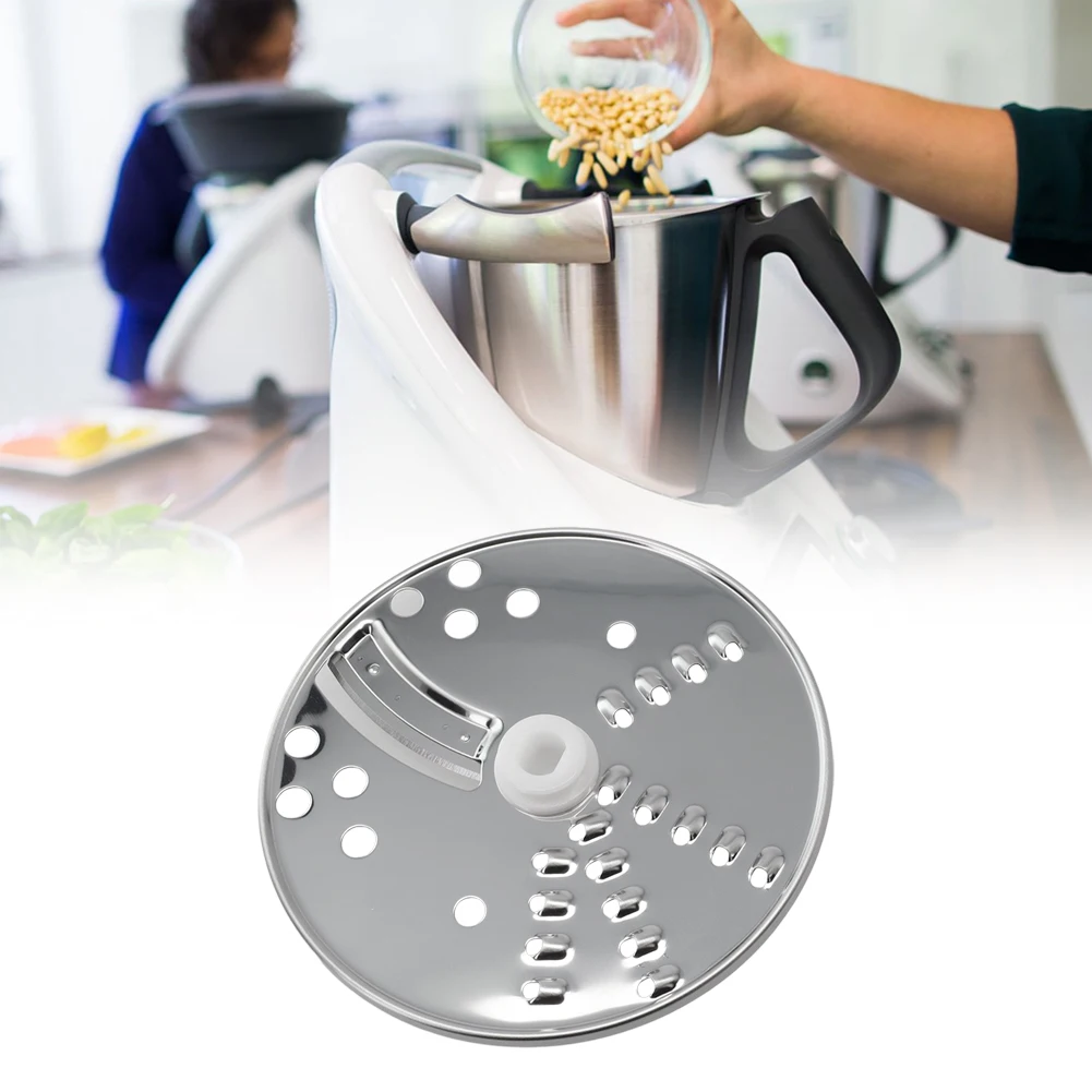 Coupe Spéciale en Acier Inoxydable pour Thermomix TM5/TM6, pour Trancher et Broyer, Disque à Découpe