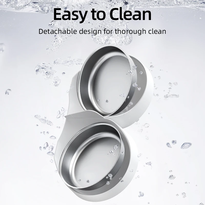 ROJECO seulement accessoires de bol simple et Double en acier inoxydable pour mangeoire automatique