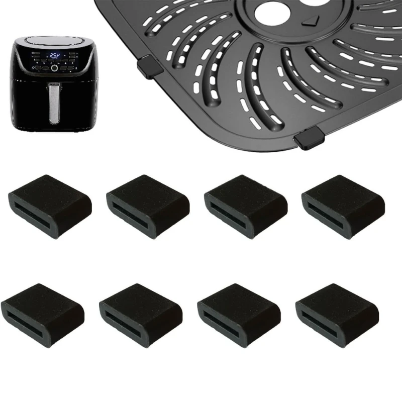 Le pied résistant à chaleur friteuse silicone protège les pare-chocs durables silicone friteuse d'ai