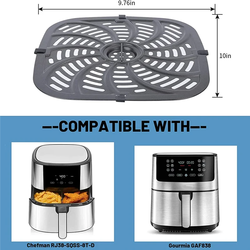 Poêle à griller de rechange pour friteuse à air, Accessoires pour friteuse à air pour RJ38-SQSS-8T-D
