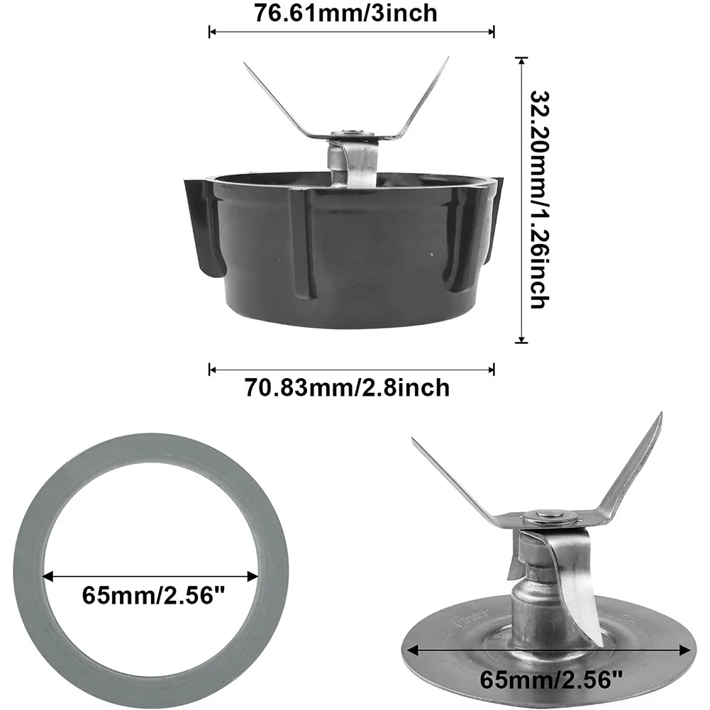 Accessoires de mélangeur compatibles avec la base sphérique Oster, pièces de rechange pour mélangeur