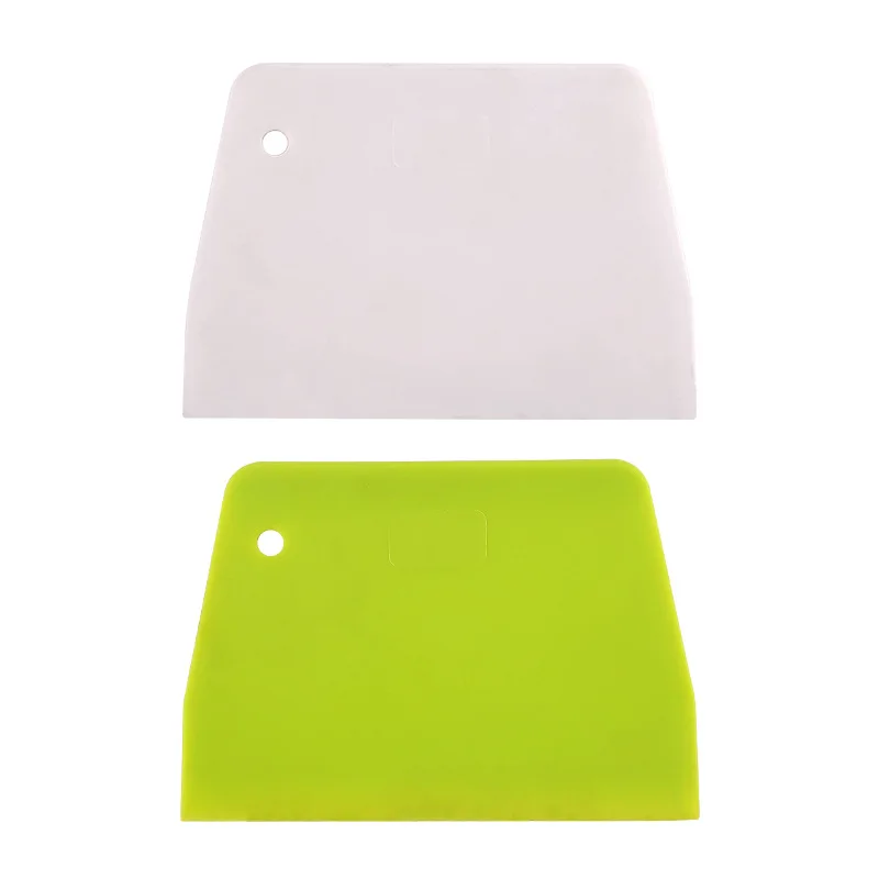Outil de cuisson, grattoir en plastique, bricolage, spatule à crème pour pâtisserie, couteau de coup
