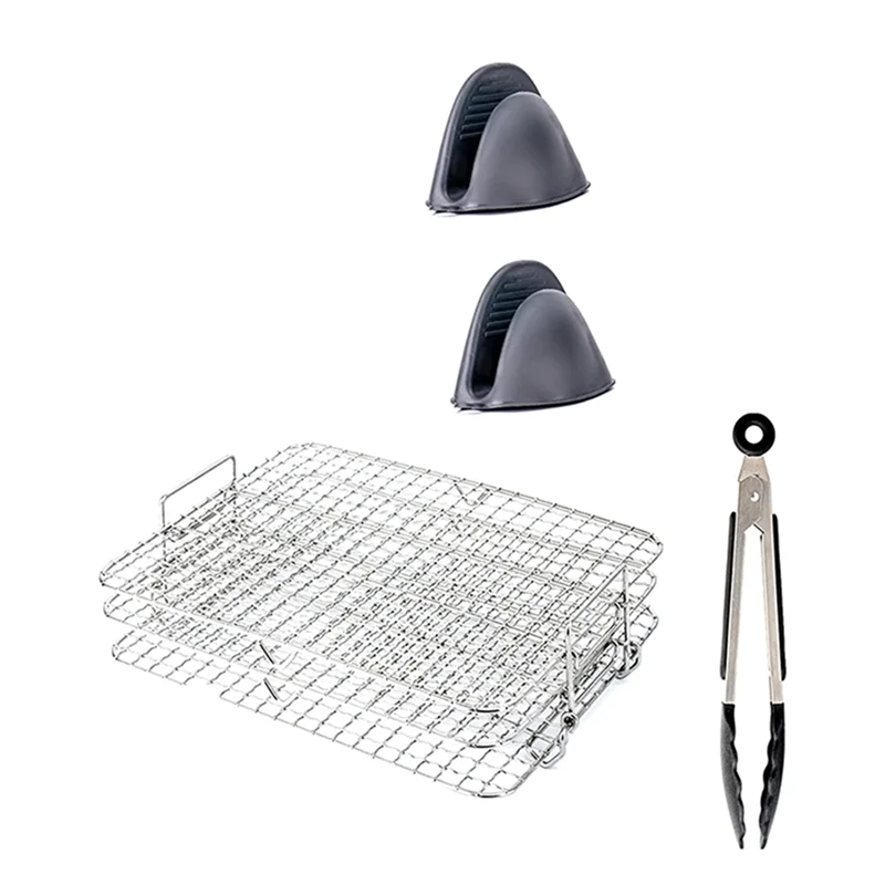 Friteuse à air T1 pour Ninja Foodi Grill XL, déliaison multicouche, accessoires pour friteuse à air