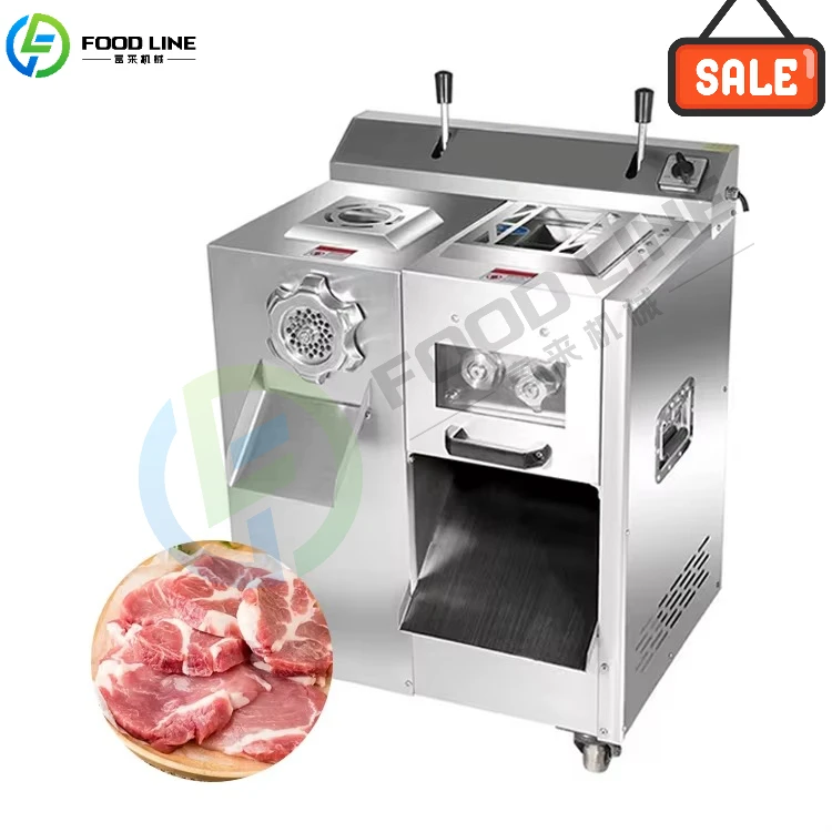 Rectifieuse de viande professionnelle, hachoir électrique Commercial en acier inoxydable pour viande