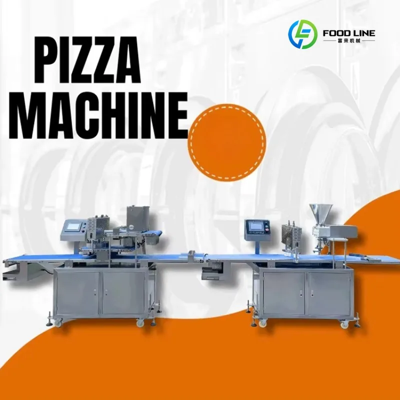 Machines automatiques de fabrication de Pizza, Machine de garniture de Pizza, ligne de formage de Ba