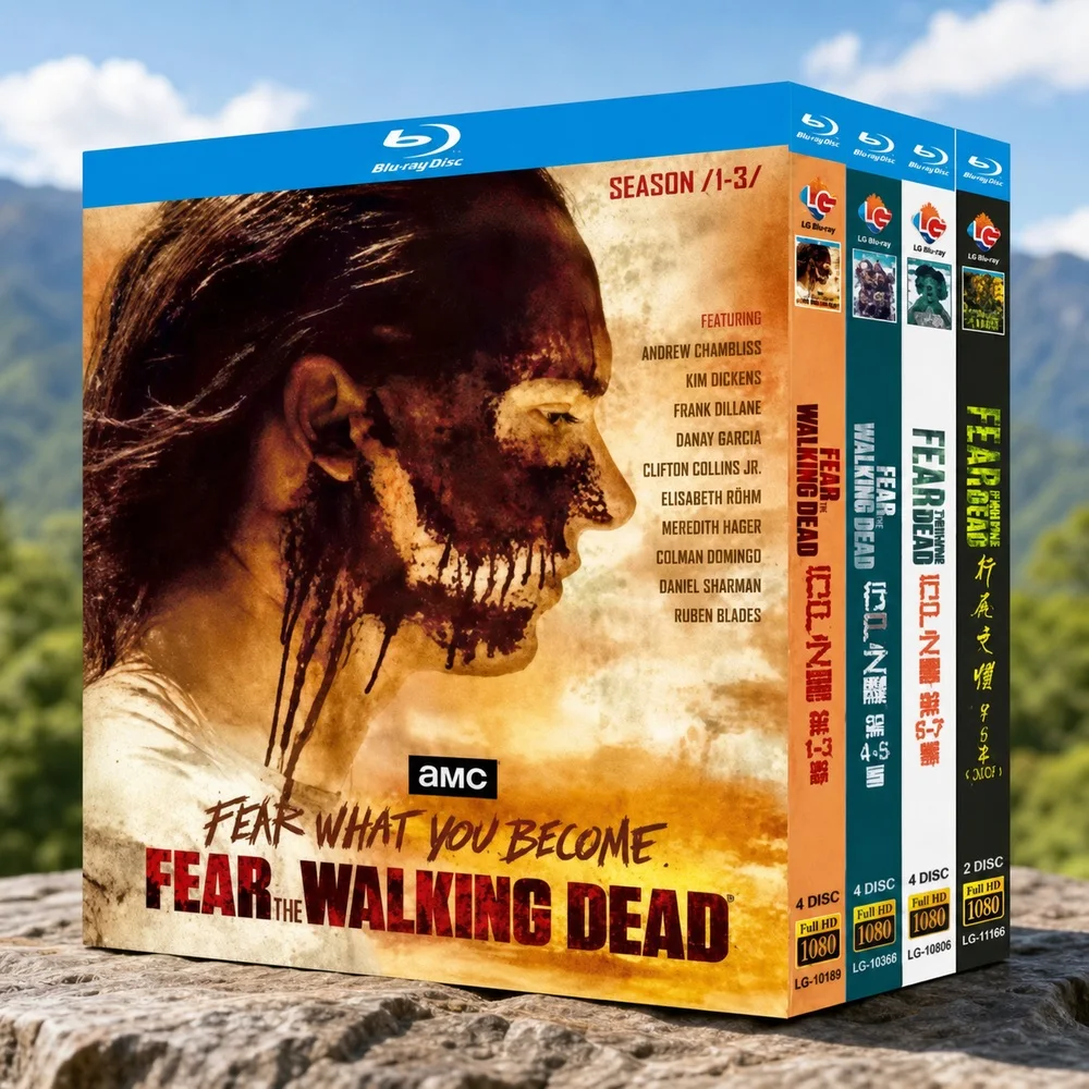 Fear the Walking Dead Saisons 1 à 8 Coffret Blu-ray avec sous-titres anglais et traditionnels