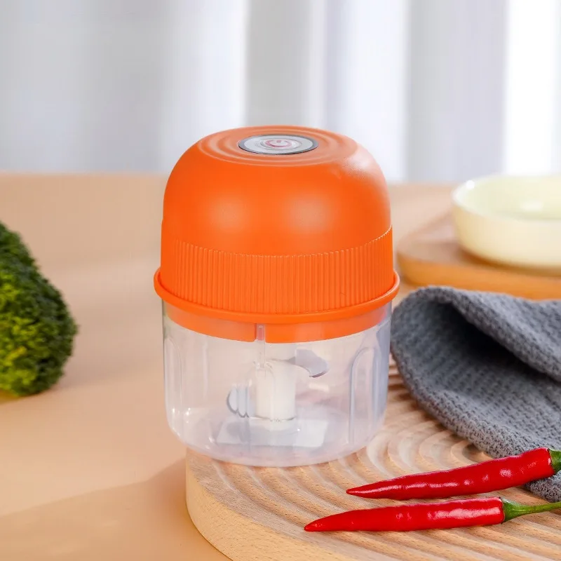 Mini hachoir à viande électrique tourbillon, presse-ail sans fil USB, hachoir à aliments, Gadgets de