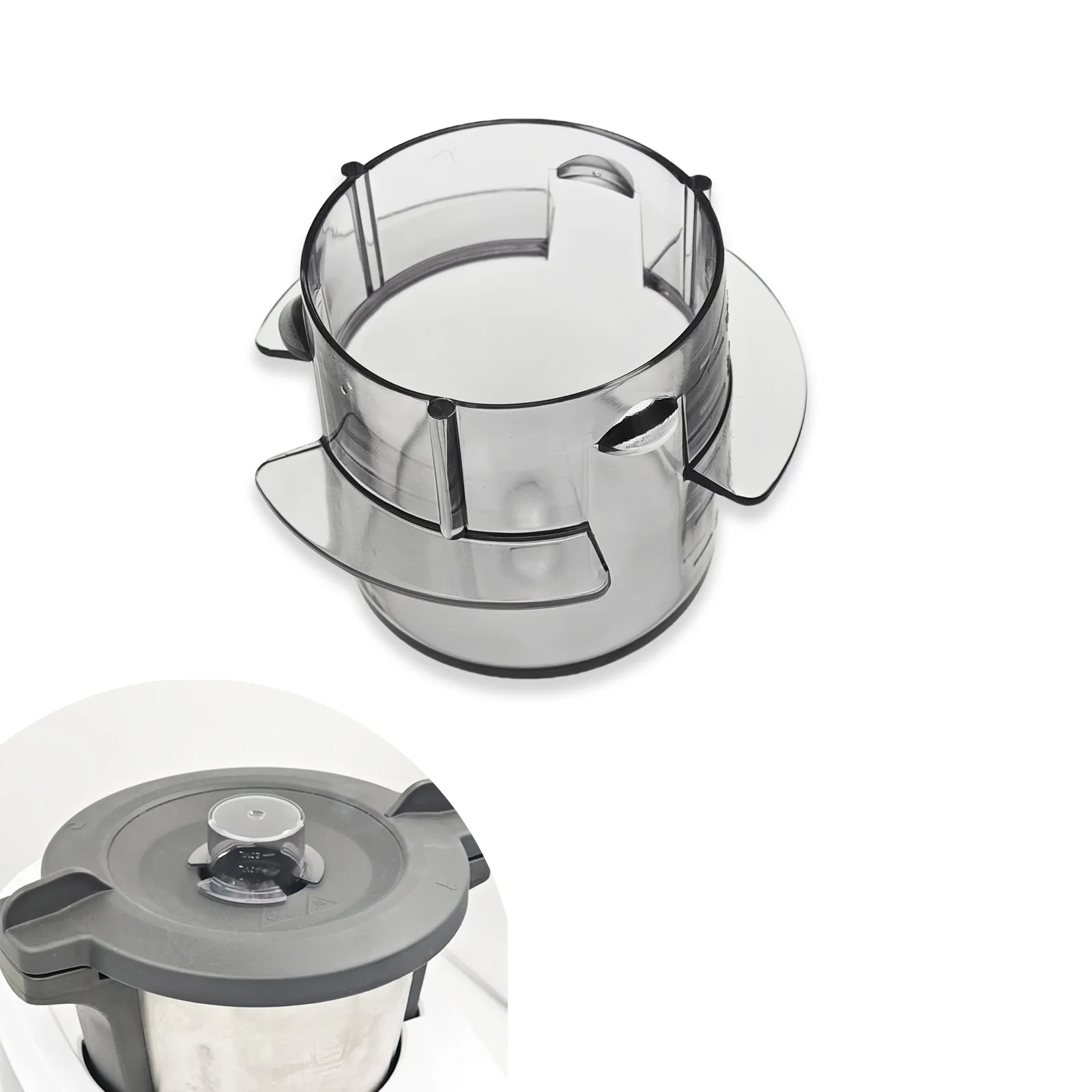 Couvercle de tasse à mesurer de 100ML, bouchon d'étanchéité, Compatible avec Monsieur Cuisine Connec