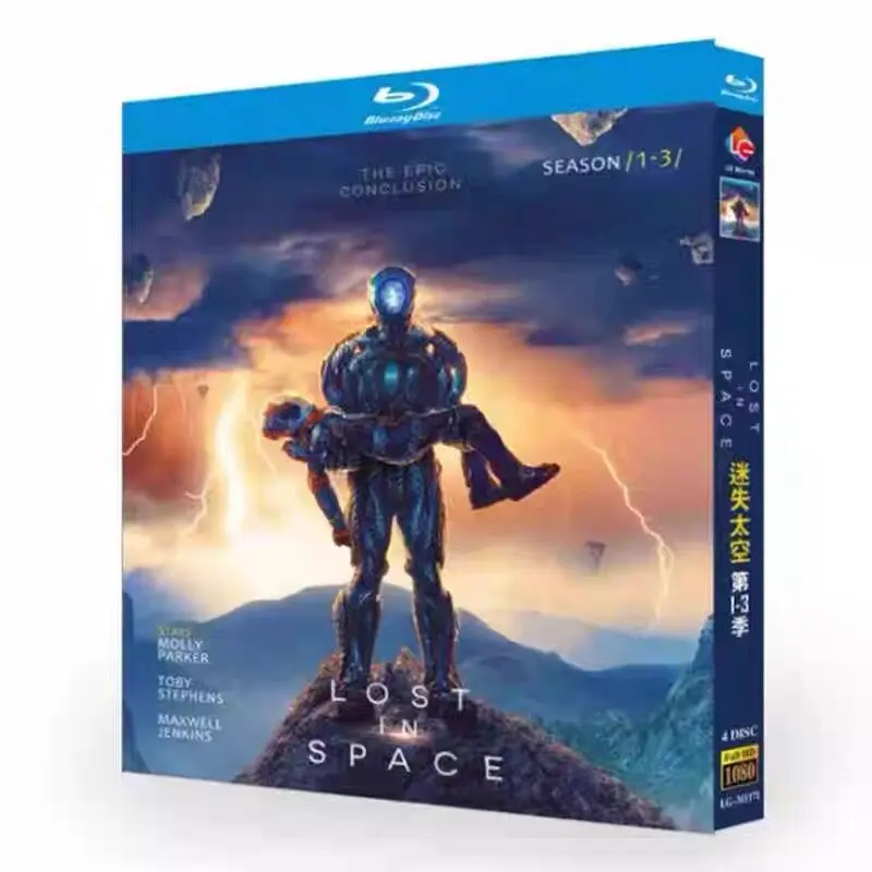 Lost in Space Saisons 1 à 3 Série Complète Plus Édition Film Blu-ray Haute Définition Série TV Améri