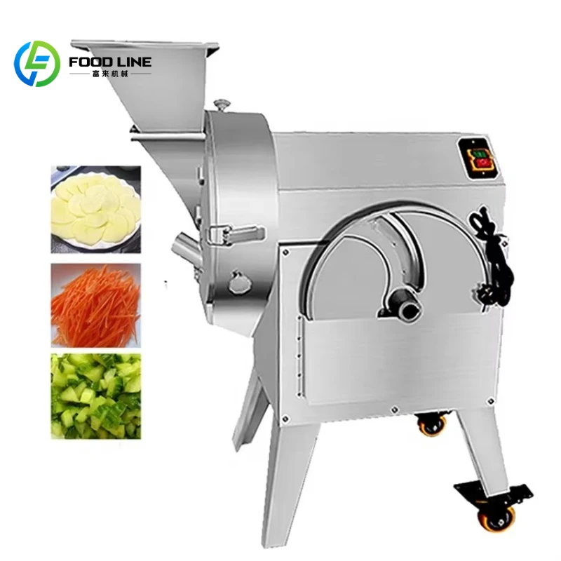 Machine de découpe de légumes, Machine de découpe de légumes et de fruits, broyeur, trancheuse multi