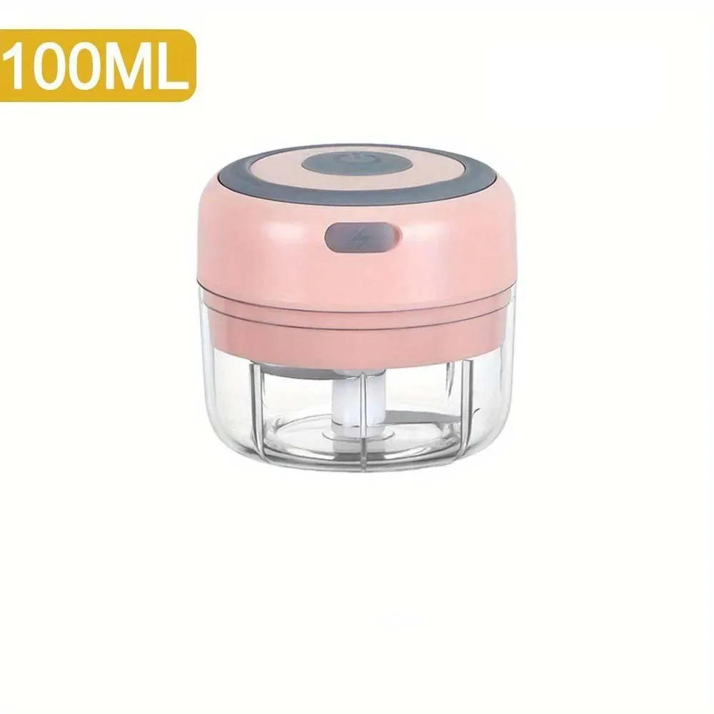 Mini hachoir à ail électrique 100/250ML, hachoir à légumes et à oignon USB, petit robot culinaire Po