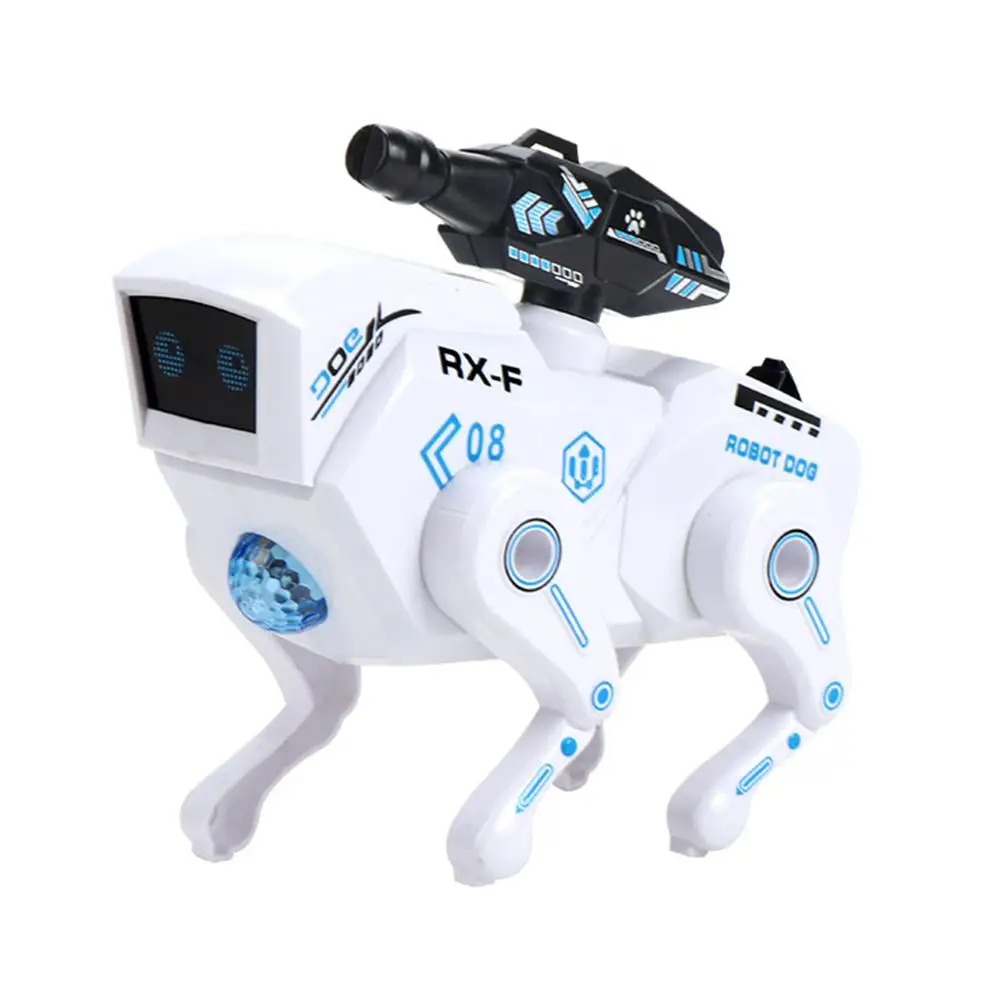 Jouet robot chien électrique pour enfants, animal de compagnie électronique bionique avec effets son
