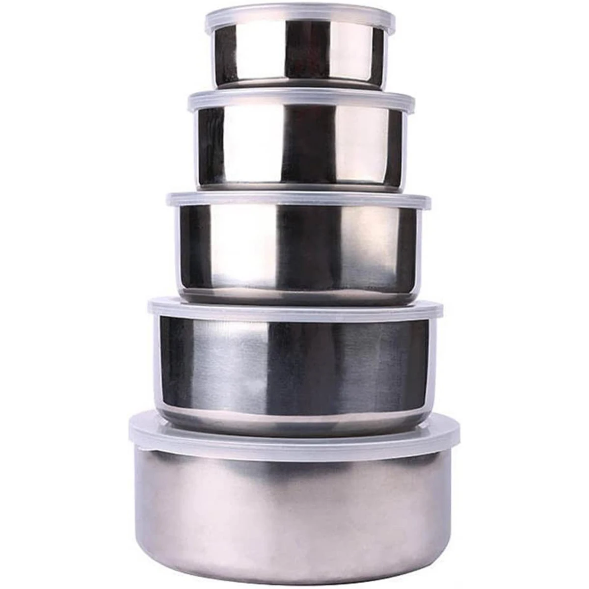 Ensemble de bols à mélanger en acier inoxydable, bol à soupe multifonctionnel, bassin peu encombrant