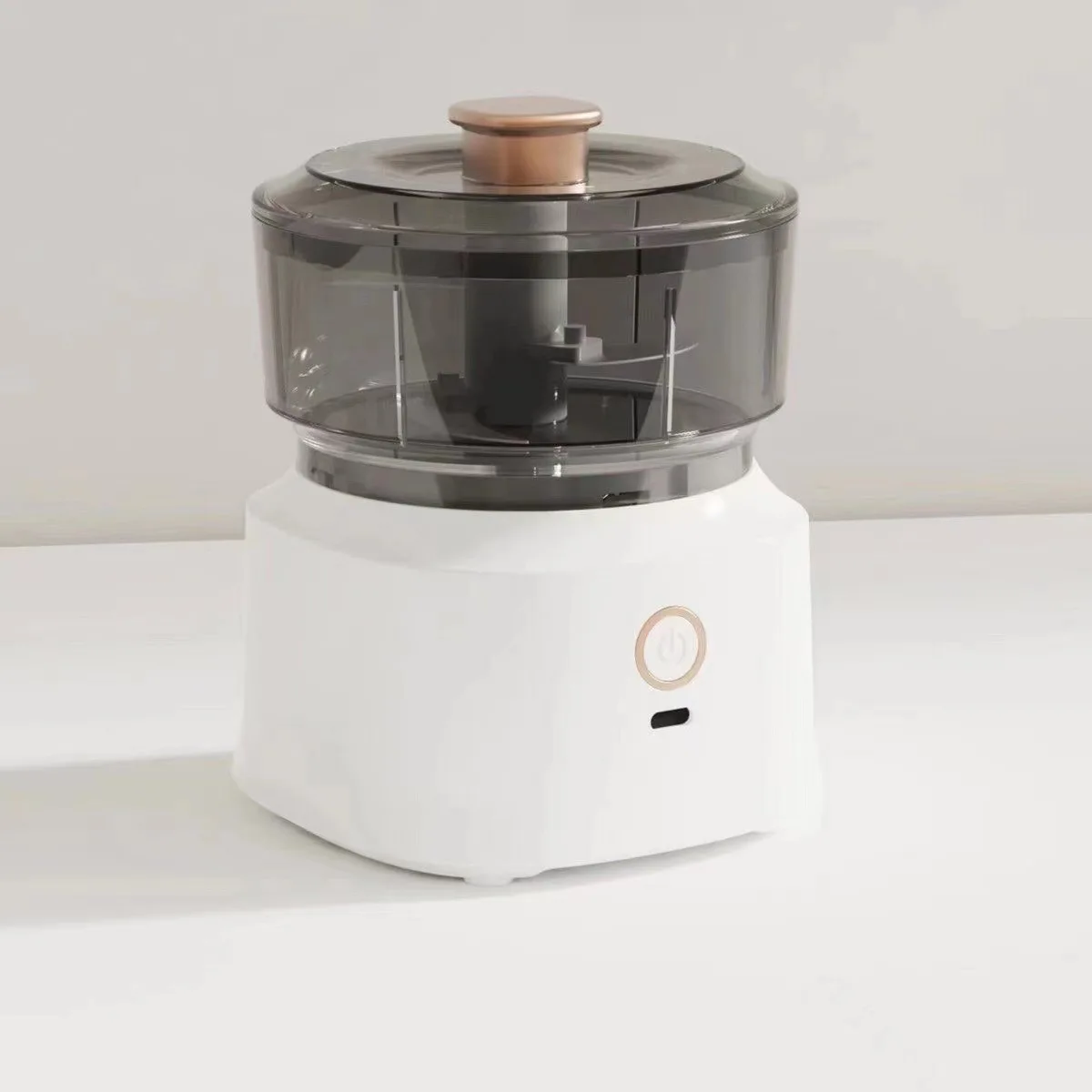 Mini robot culinaire multifonctionnel sans fil de 350 ml, hachoir à viande/ail électrique, robot cul